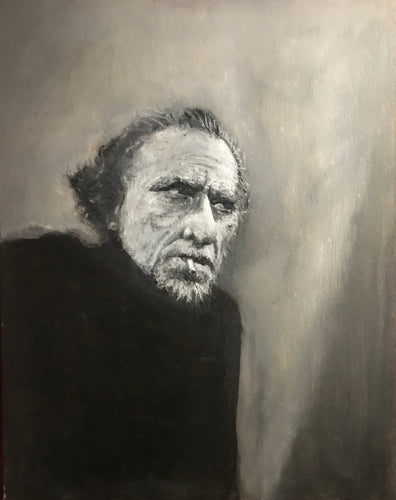 Charles Bukowski Portrait.